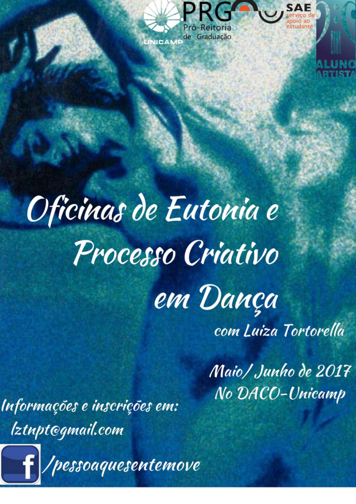 Pessoa que Sente Move convida para ciclo de oficinas de eutonia e processo criativo em dança