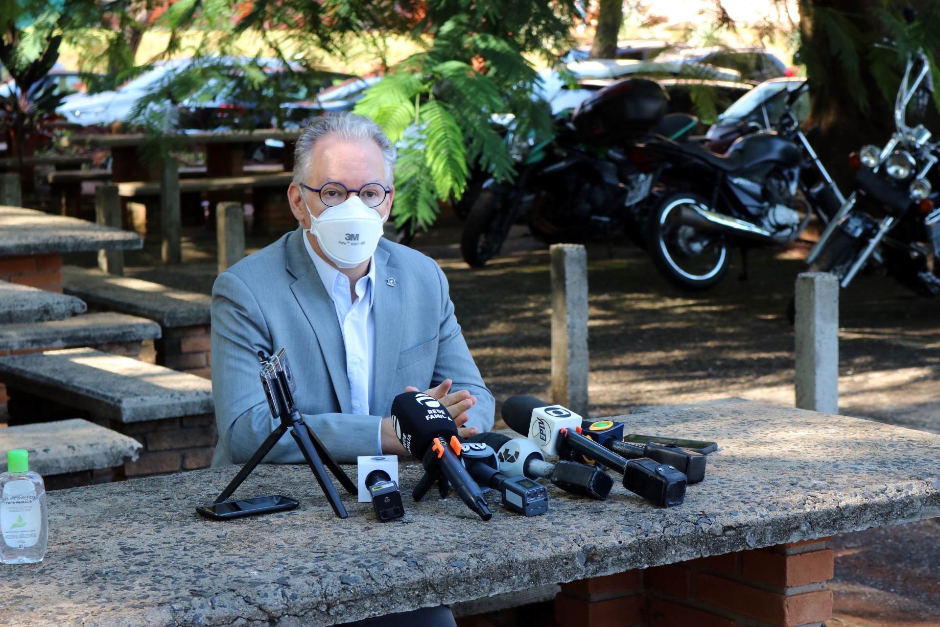 Foto do reitor da Unicamp, Marcelo Knobel