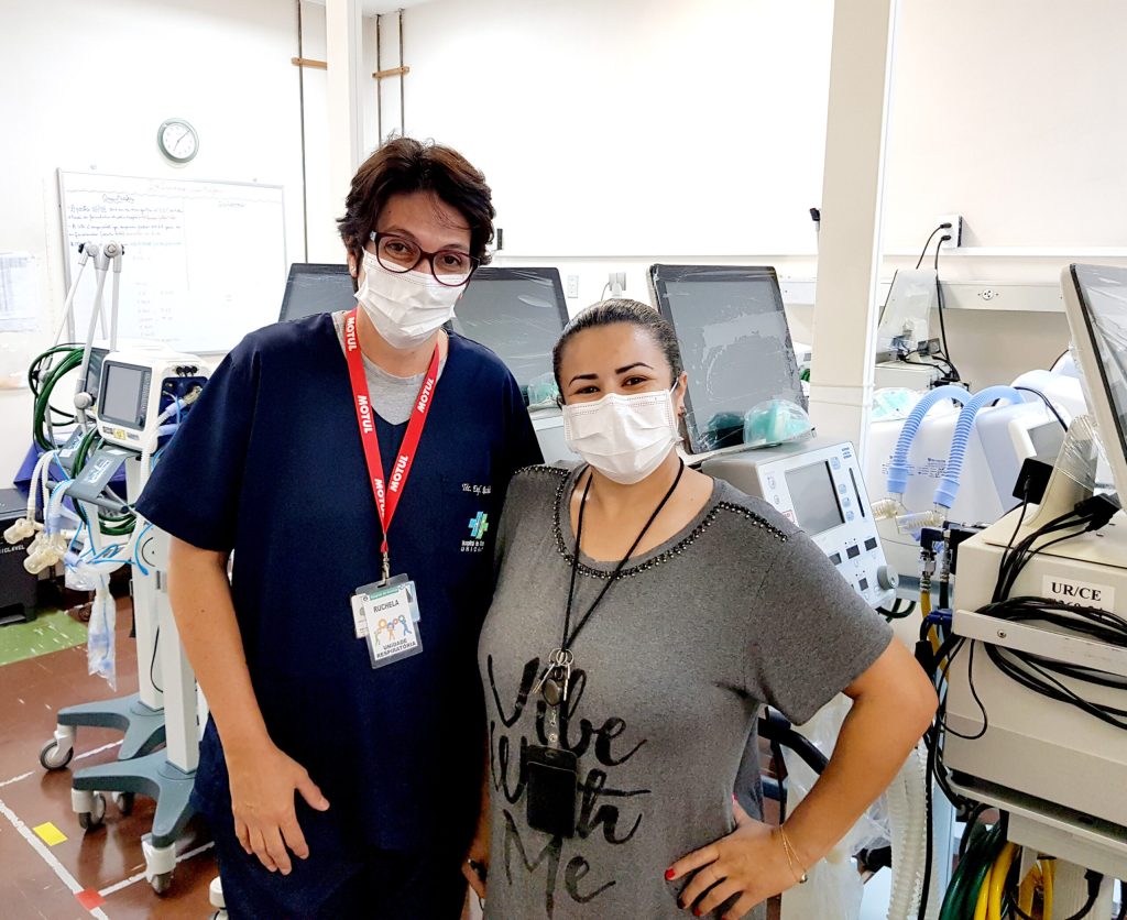 Foto da Equipe da Unidade Respiratória