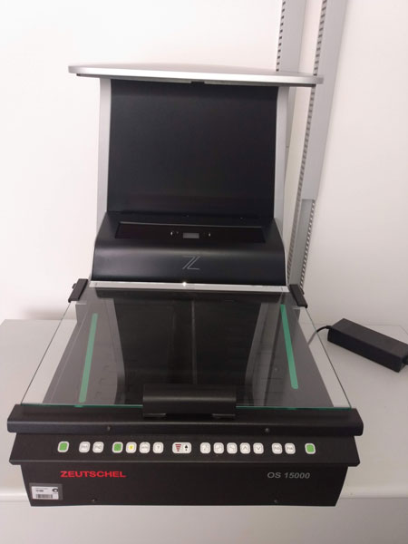 Scanner OS 15000 Advanced Plus marca Zeutschel
