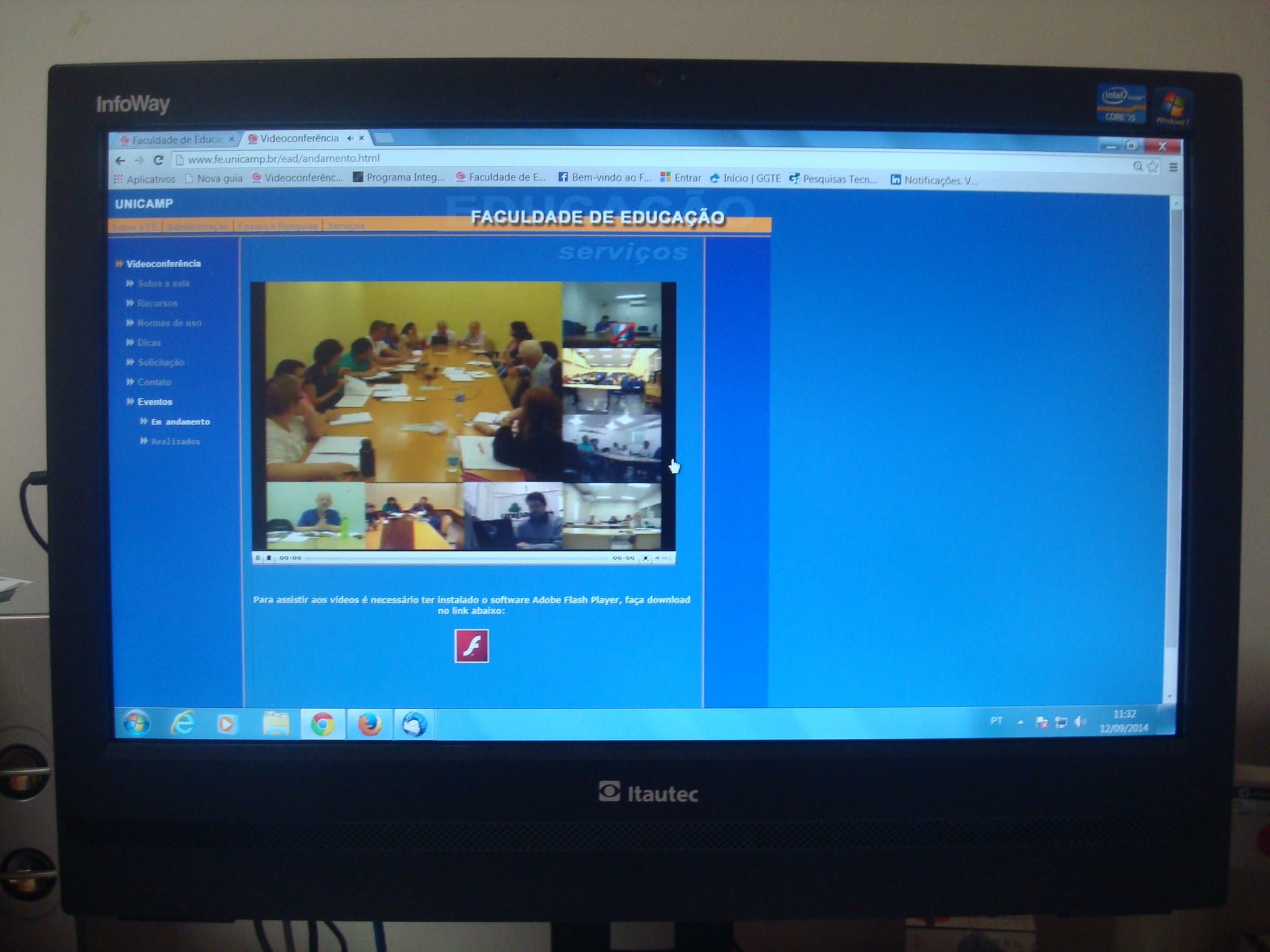 link do canal de streaming