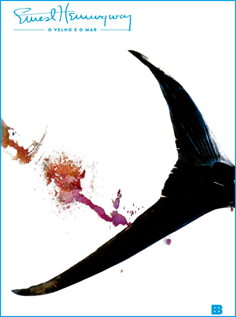 imagem da capa do livro "O velho e o mar", de Ernest Hemingway