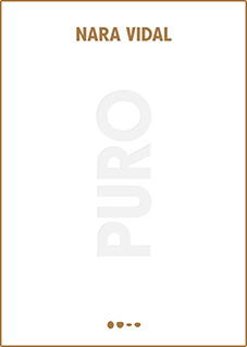 imagem da capa do livro "Puro", de Nara Vidal